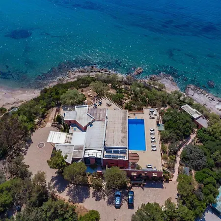 Black Diamond Beachfront Pool Pasithea In Sounio, Athens